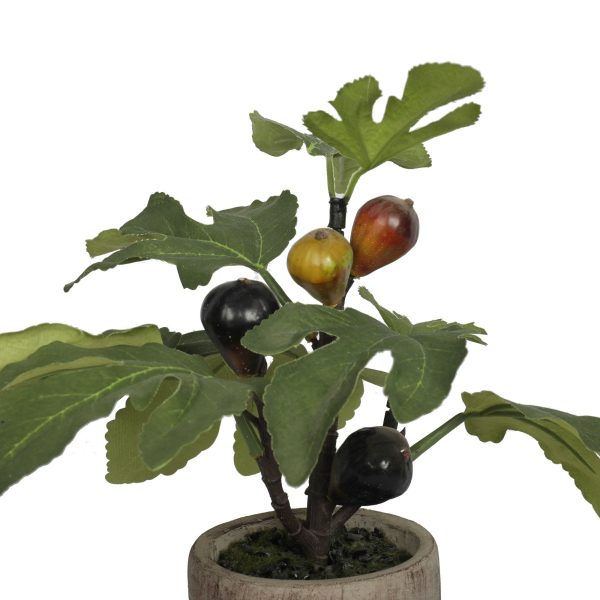 Gorgeous Faux Potted Fig Plant