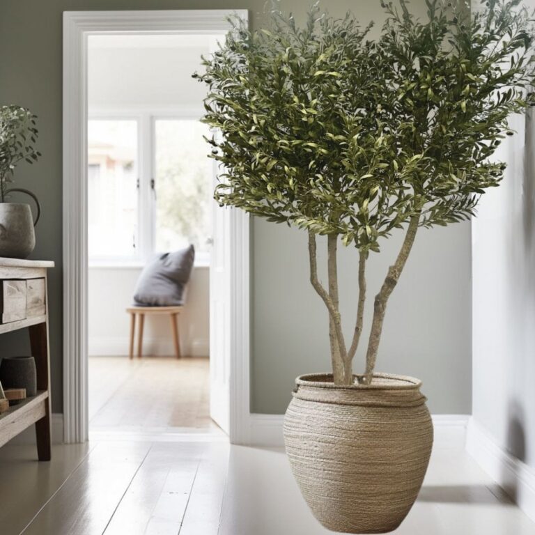 Hand Crafted Artificial Giant Olive Tree 210cm