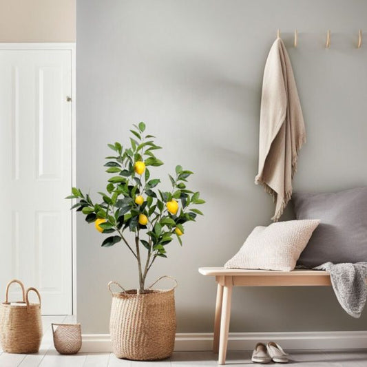 Fruitful Faux Lemon Tree