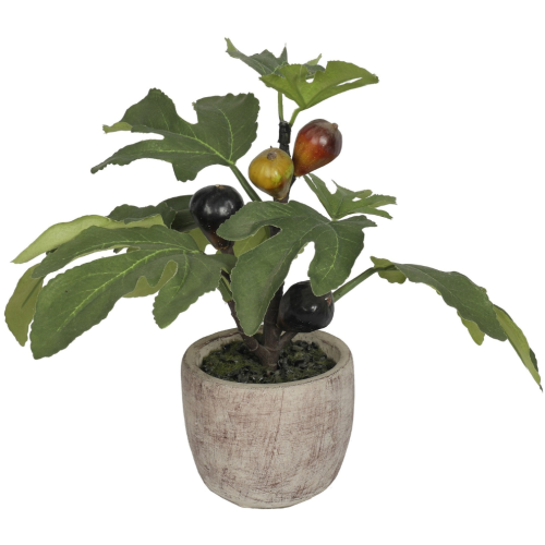 Gorgeous Faux Potted Fig Plant